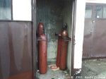 Pożar butli z acetylenem w Andrychowie