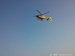 Lądowanie śmigłowca LPR w Inwałdzie